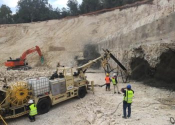 Tecnología: From labour-intensive to fully-automated: The evolution of underground concrete spraying