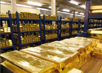 Rare look inside Bank of England’s gold vaults