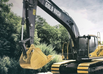 Ritchie Bros. vende Volvo & # 8216; Gold Rush & # 8217; excavadora por $ 290,000