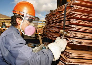 producción de cobre