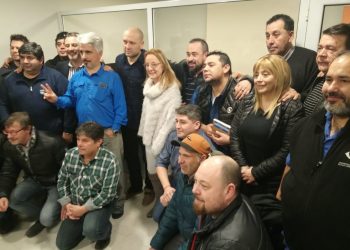 Bolivia: Río Gallegos: AOMA recibió a Alicia Kirchner