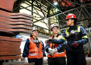 Índice de empleos en minería baja