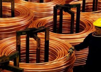 Producción minera de cobre