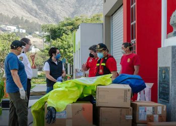 Ferreycorp dona equipos de protección