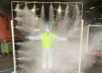 Instalan control para el covid-19 en Puerto Deseado