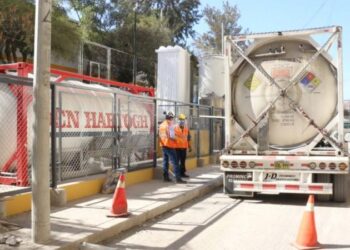 Camión donado por Southern Peru