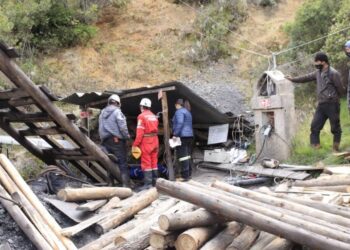 Rescate en mina de carbón el alisal