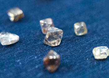 Ventas de De beers a la baja