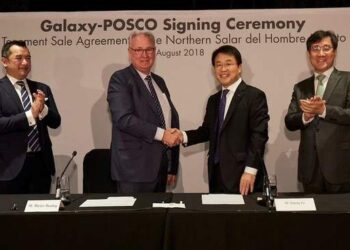 Tecnología: Posco comprará viviendas de litio en Argentina a Galaxy por 280 millones de dólares