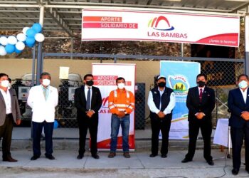 Planta de oxígeno de minera las bambas