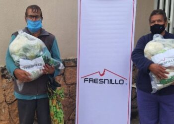 Fresnillo dona alimentos