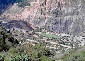 Mina de cobre cobriza