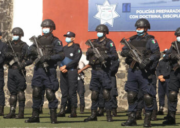 Fuerza policial de méxico