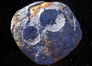 16 Pysche asteroide encontrado por la nasa