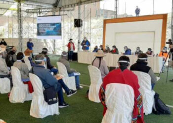 Senace se reúne con comunidad de Espinar