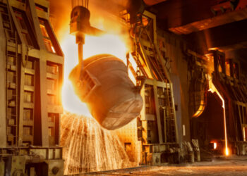 Producción de hierro de vale