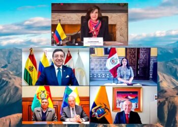 Comunidad andina firma carta ambiental