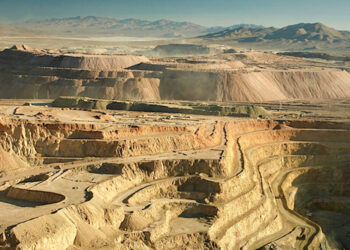 Producción de cobre en chile