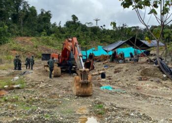 Mina ilegal en colombia