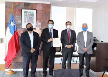 Chile firma convenio con Sernageomin y JRI-EcoMetales