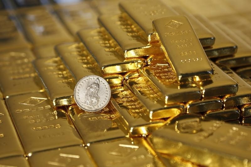 Los futuros del oro subieron durante la sesión de EE.UU