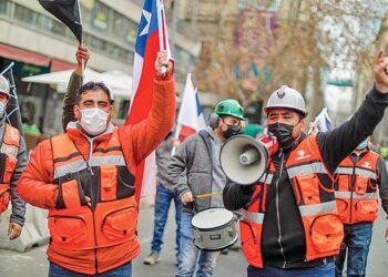 Planta andina huelga