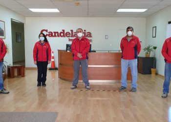 Chile: Minera Candelaria reconoce la trayectoria laboral de 50 de sus trabajadores