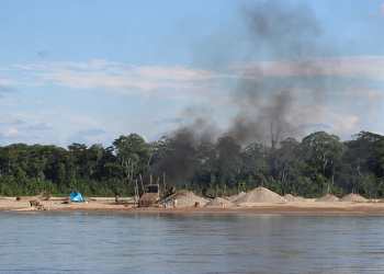 Los niveles más altos de contaminación atmosférica por mercurio ahora se encuentran en la selva amazónica debido a la minería de oro