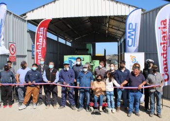 Chile: Minera Candelaria y CMP apoyan en nuevo galpón mecano para planta de proceso de Torres del Inca
