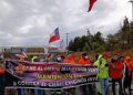 Culminan paro nacional los trabajadores del cobre en Chile