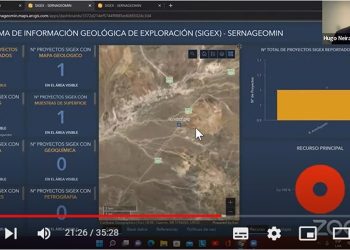 Chile: Sernageomin presentó nuevo visor SIGEX