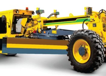 Miller Tech lanza niveladora eléctrica a batería para minería subterránea