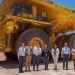 Primer rajo de Antofagasta Minerals que opera con camiones y perforadoras autónomas fu inaugurado por Minera Centinela