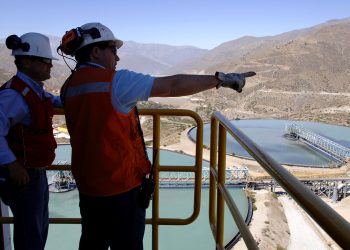 Antofagasta ve producción de todo el año en el extremo inferior en problemas de Los Pelambres