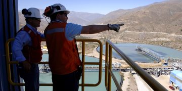 Antofagasta ve producción de todo el año en el extremo inferior en problemas de Los Pelambres