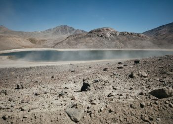 Escombros de la minera Pelambres en la cordillera sanjuanina