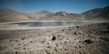 Escombros de la minera Pelambres en la cordillera sanjuanina