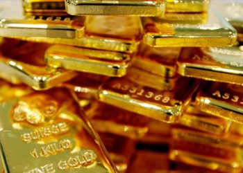 Internacionales: El oro se detiene en su ascenso ante el alto rendimiento de los bonos estadounidenses.